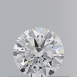 Diament szlif okrągły, 0.4ct, VVS2, D, GIA 6542425560