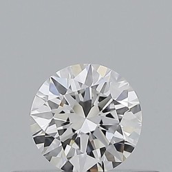 Diament szlif okrągły, 0.31ct, VVS1, E, GIA 1543425636