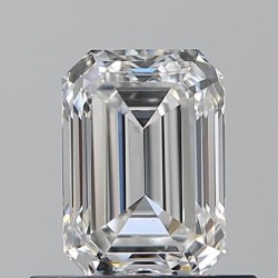 Diament szlif szmaragdowy, 0.71ct, VS2, E, GIA 1545425578