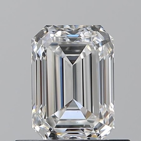 Diament szlif szmaragdowy, 0.71ct, VS2, E, GIA 1545425578