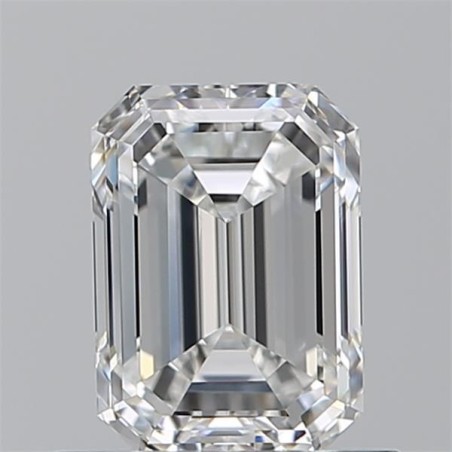 Diament szlif szmaragdowy, 0.9ct, VVS2, F, GIA 6542425794