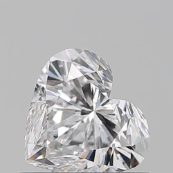 Diament serce, 0.6ct, VS1, E, GIA 6545398243