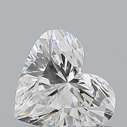 Diament serce, 0.7ct, VS1, E, GIA 2544163404