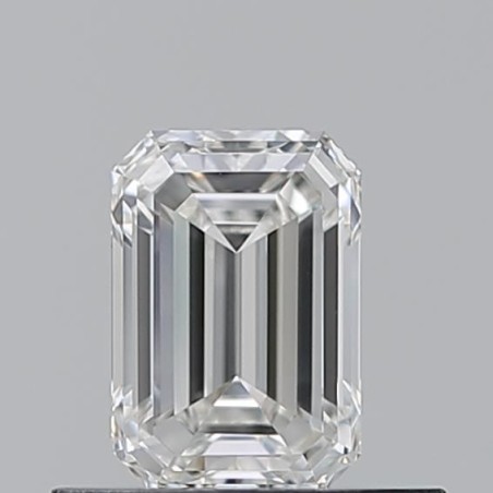 Diament szlif szmaragdowy, 0.5ct, VVS2, G, GIA 7542174184