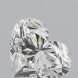 Diament serce, 0.9ct, VS2, H, GIA 6545167907