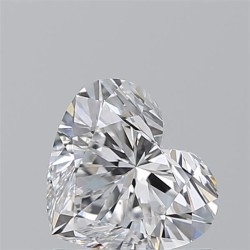 Diament serce, 1.03ct, VS2, D, GIA 3525946740
