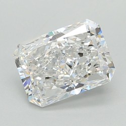 Diament laboratoryjny radiant, 2.5ct, VVS1, D, IGI LG756580562