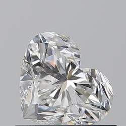 Diament serce, 0.71ct, VS2, G, GIA 6542425863