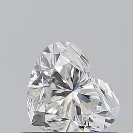 Diament serce, 0.53ct, VVS2, I, GIA 1543396345