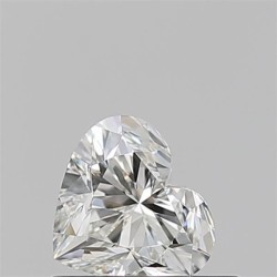 Diament serce, 0.5ct, VVS1, I, GIA 2546396485