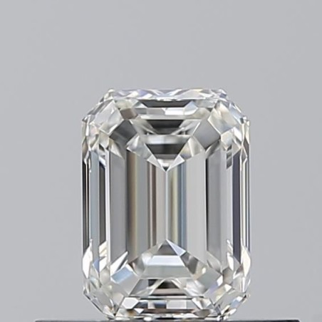 Diament szlif szmaragdowy, 0.5ct, VVS1, H, GIA 6545397986
