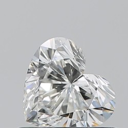 Diament serce, 0.56ct, SI1, I, GIA 7541408340