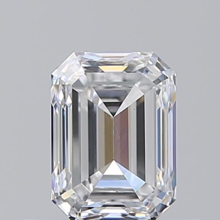 Diament szlif szmaragdowy, 0.7ct, VS1, D, GIA 7546398773