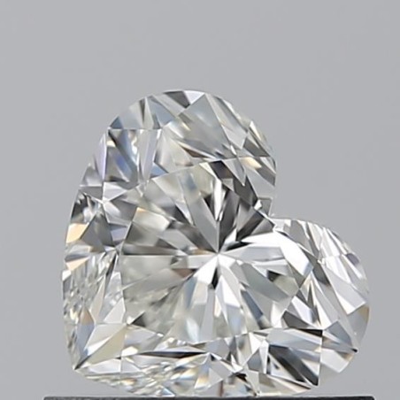 Diament serce, 0.7ct, VS1, I, GIA 6542399395