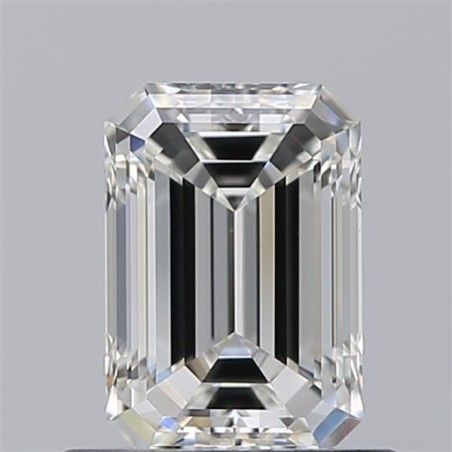 Diament szlif szmaragdowy, 0.72ct, VVS2, H, GIA 7548396919