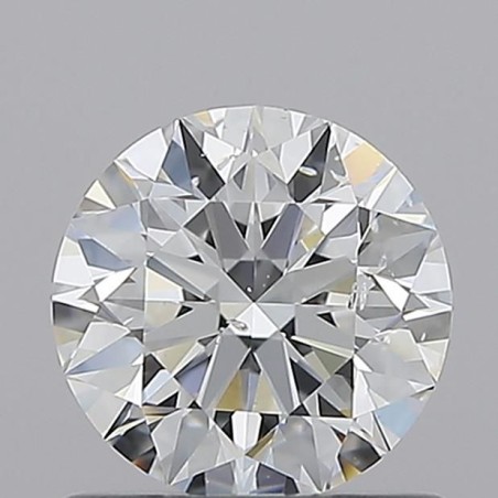 Diament szlif okrągły, 0.72ct, SI2, D, GIA 7541396964