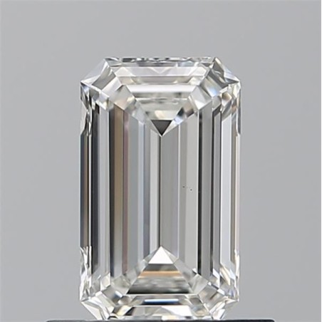 Diament szlif szmaragdowy, 0.7ct, VS1, H, GIA 3545395805
