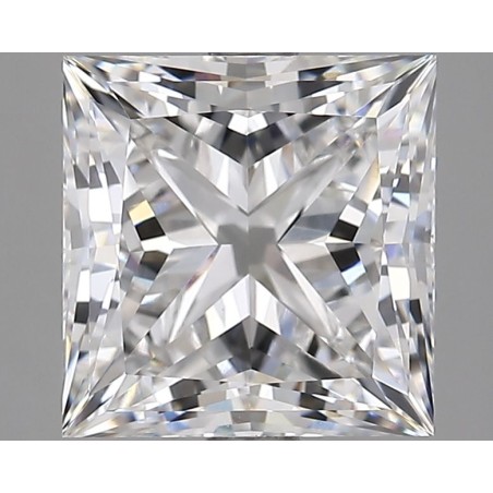 Diament laboratoryjny szlif princess, 1.08ct, VVS2, E, IGI LG749590208