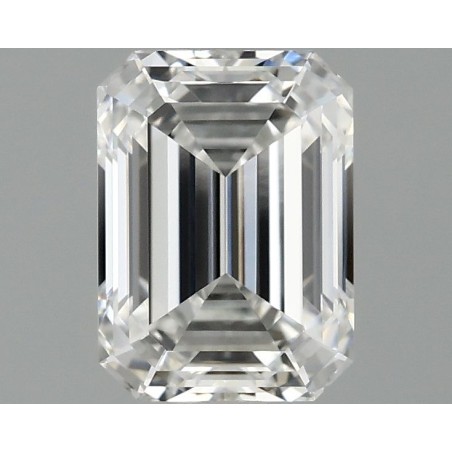 Diament laboratoryjny szlif szmaragdowy, 1.06ct, VVS2, E, IGI LG750505546