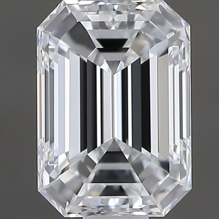 Diament szlif szmaragdowy, 0.6ct, VVS1, D, GIA 2546357886