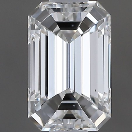 Diament szlif szmaragdowy, 0.6ct, VS2, G, GIA 6531920164