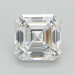 Diament laboratoryjny asscher, 2.03ct, VVS1, D, IGI LG756580786