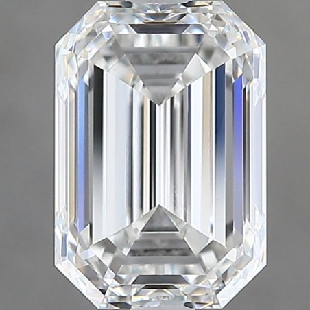 Diament szlif szmaragdowy, 1.8ct, VVS2, G, GIA 2536165293