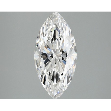 Diament laboratoryjny markiza, 2.1ct, VVS2, E, IGI LG753505674
