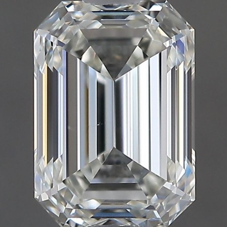 Diament szlif szmaragdowy, 0.91ct, VS1, H, IGI 737531694
