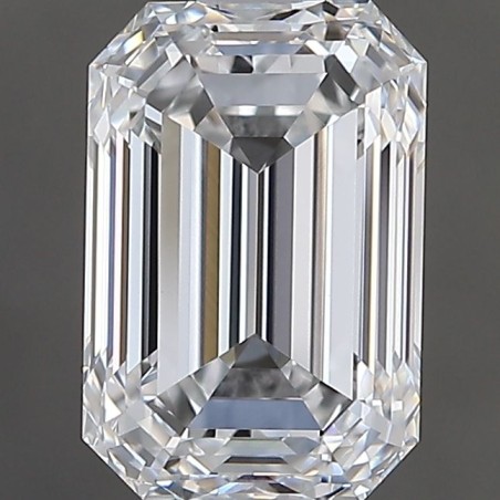 Diament szlif szmaragdowy, 1.7ct, VVS2, D, GIA 2546335434