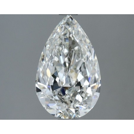 Diament szlif gruszkowy, 1.71ct, VS2, G, IGI 760539650