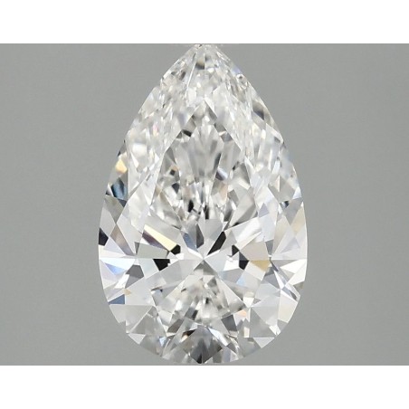 Diament laboratoryjny szlif gruszkowy, 1.58ct, VVS2, E, IGI LG751507300