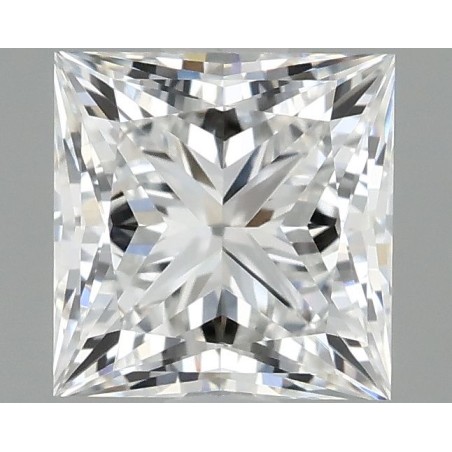 Diament laboratoryjny szlif princess, 1.08ct, VVS2, E, IGI LG762580547