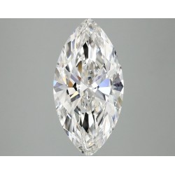 Diament laboratoryjny markiza, 2.98ct, VVS2, E, IGI LG743550016