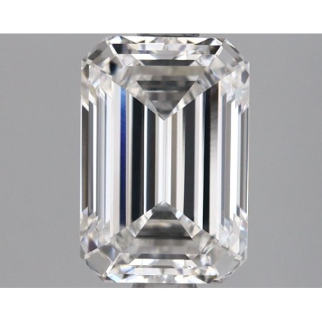 Diament laboratoryjny szlif szmaragdowy, 1.69ct, VVS2, E, IGI LG687584031