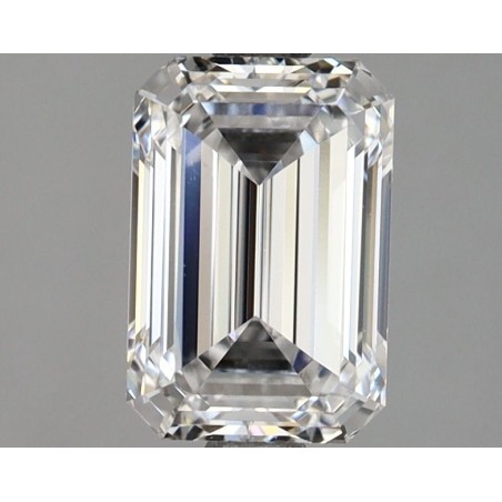 Diament laboratoryjny szlif szmaragdowy, 1.69ct, VVS2, E, IGI LG637459063