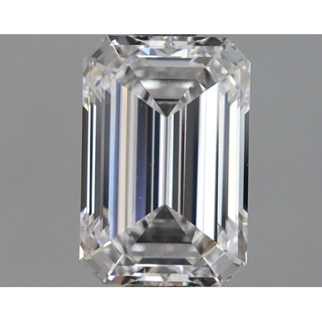 Diament laboratoryjny szlif szmaragdowy, 1.69ct, VVS2, E, IGI LG637459097