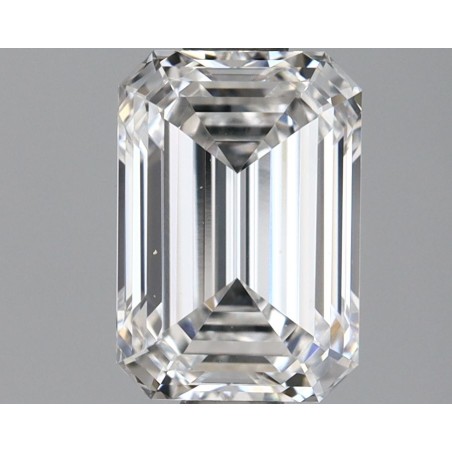 Diament laboratoryjny szlif szmaragdowy, 1.09ct, VVS2, E, IGI LG650486127