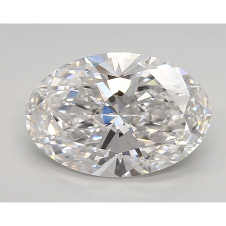 Diament laboratoryjny szlif owalny, 2.5ct, VVS2, E, IGI LG764678701