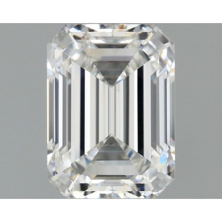 Diament laboratoryjny szlif szmaragdowy, 1.59ct, VVS2, E, IGI LG645490957