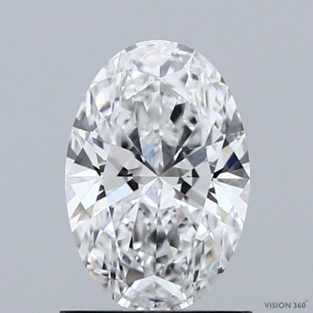 Diament laboratoryjny szlif owalny, 1.1ct, VVS2, E, IGI LG763647887