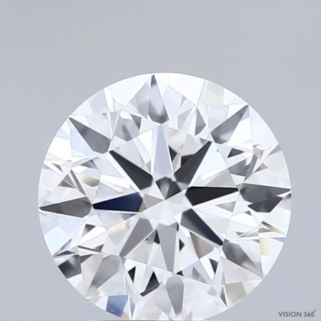 Diament laboratoryjny szlif okrągły, 2.5ct, VVS2, E, IGI LG760590783