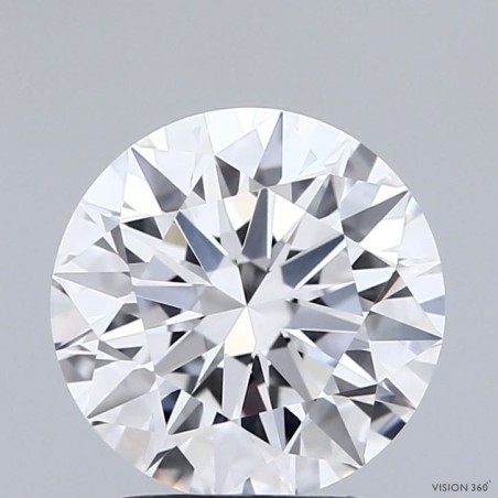 Diament laboratoryjny szlif okrągły, 2.52ct, VVS2, D, IGI LG760590747
