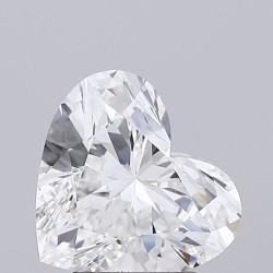 Diament laboratoryjny serce, 2.4ct, VVS2, E, IGI LG761507098
