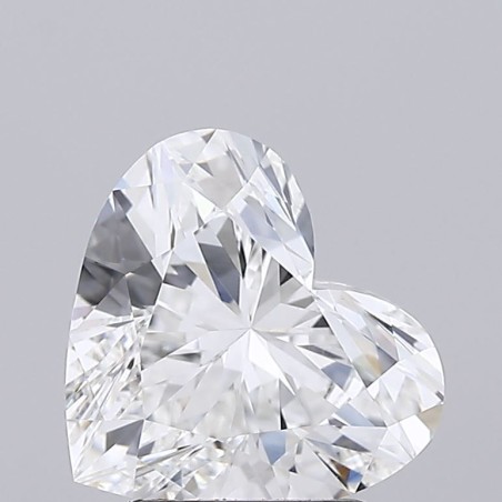 Diament laboratoryjny serce, 2.4ct, VVS2, E, IGI LG761507098