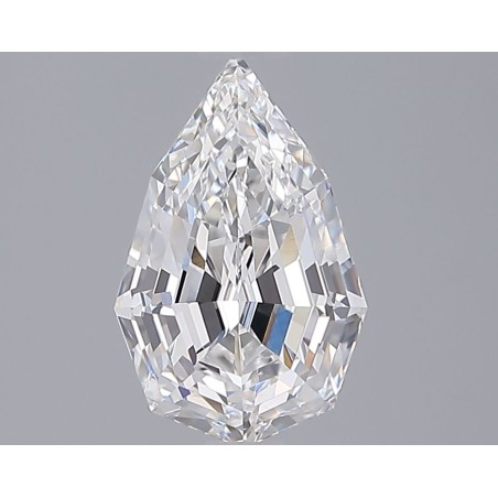 Diament laboratoryjny szlif gruszkowy, 2.06ct, VVS2, E, IGI LG732503033