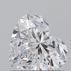 Diament serce, 0.91ct, VVS2, D, GIA 6532536945