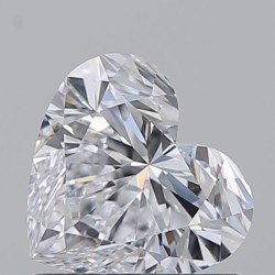 Diament serce, 0.91ct, VVS2, D, GIA 1533843197