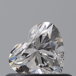 Diament serce, 0.42ct, VVS2, D, GIA 5513884910