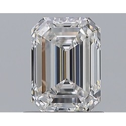 Diament szlif szmaragdowy, 1.01ct, VVS2, E, GIA 7526670075